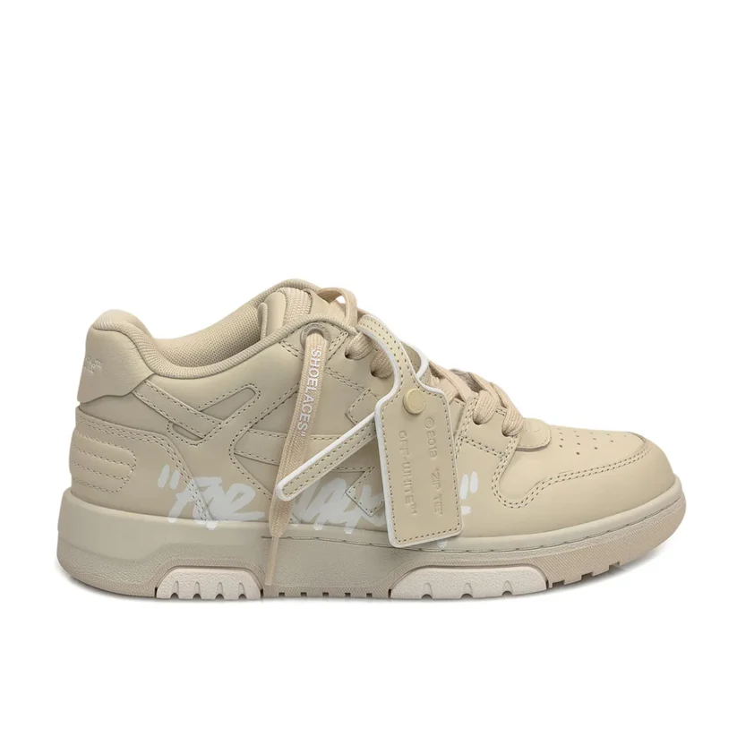 Pantofi Sport Off-White Out Of Office Low Beige For Walking OWIA259F24LEA0066101