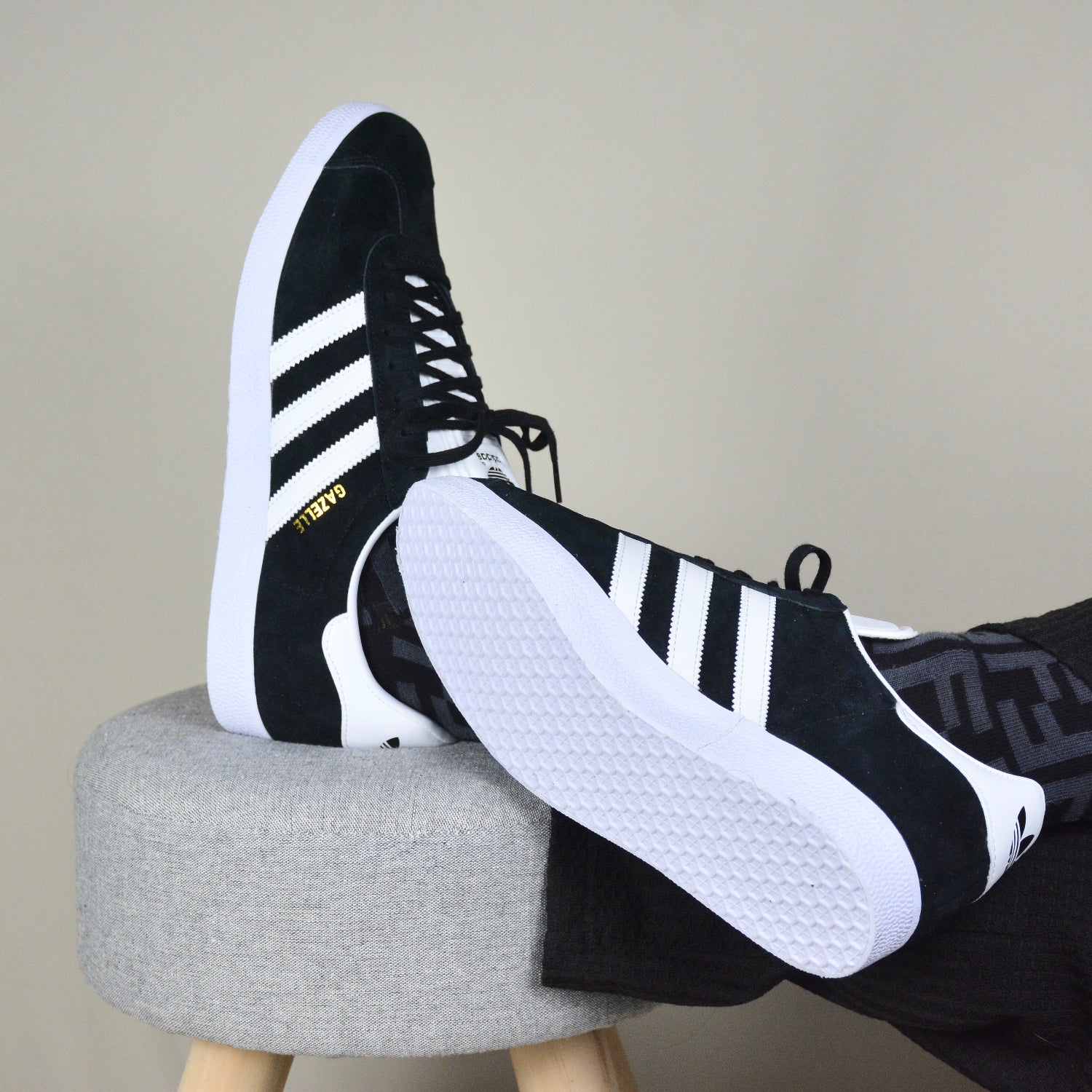 Pantofi Sport Adidas Gazelle Core Black Cloud White