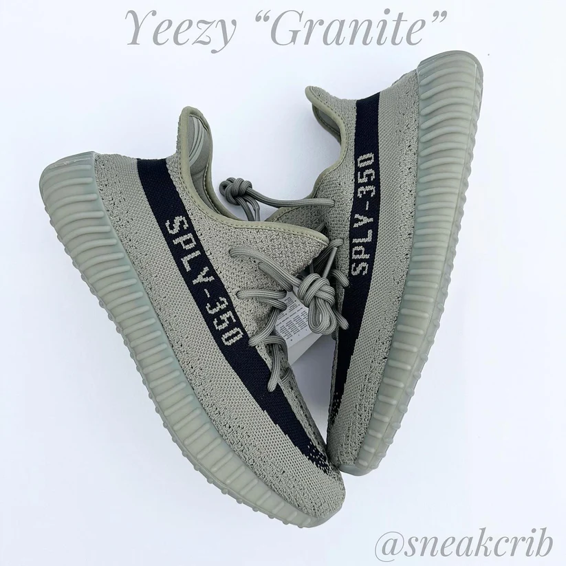 Pantofi Sport Yeezy Boost 350 V2 Granite Khaki Verde HQ2059