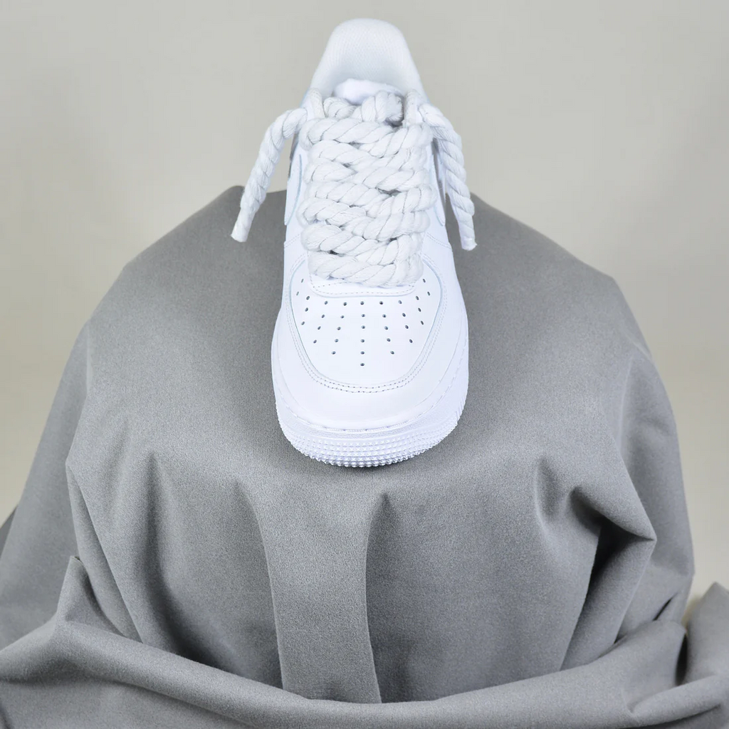Pantofi Sport Nike Air Force 1 Low Custom Triple White