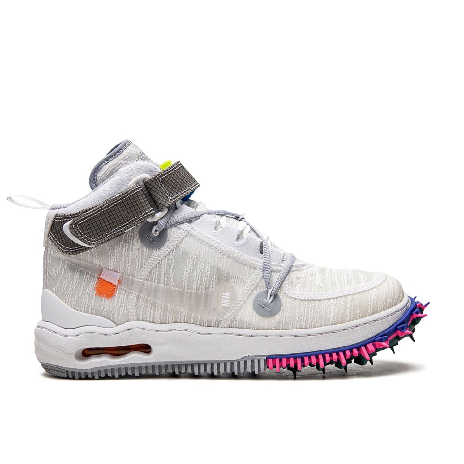 Pantofi Sport Nike Air Force 1 Mid x Off-White Blanc Alb