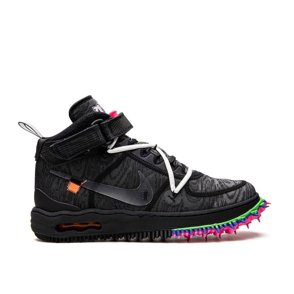 Pantofi Sport Nike Air Force 1 Mid x Off-White Black Negru