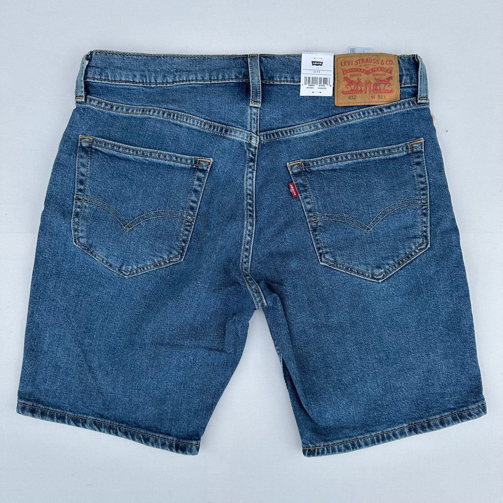 Blugi Scurti Levis Strauss Albastru Regular Fit
