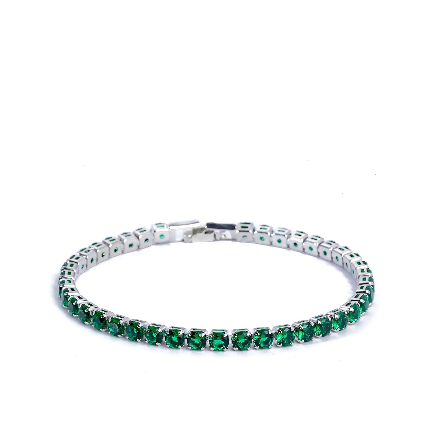 Bratara Tennis Verde Rolex