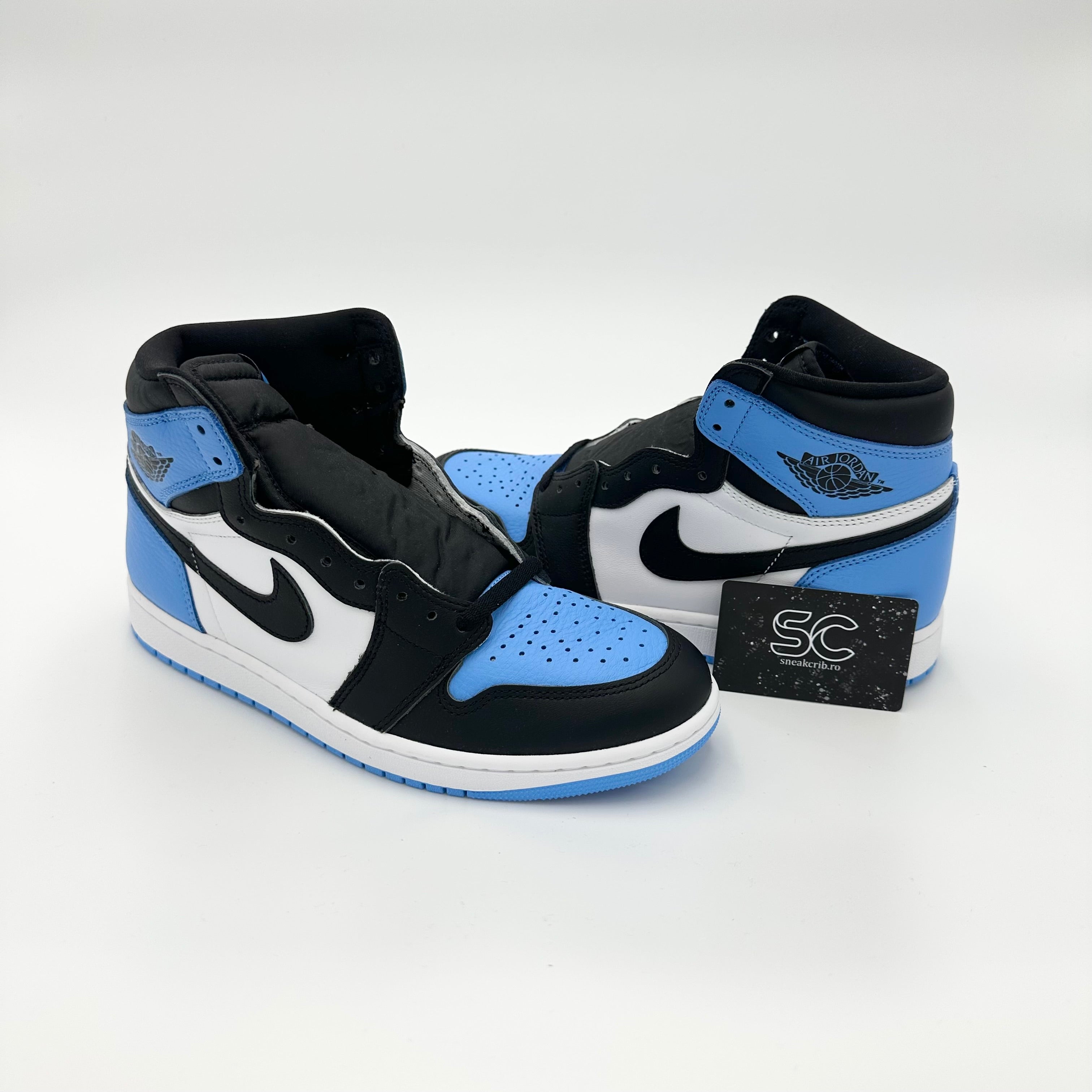 Pantofi Sport Air Jordan 1 Retro High UNC Toe Albastru DZ5485-400
