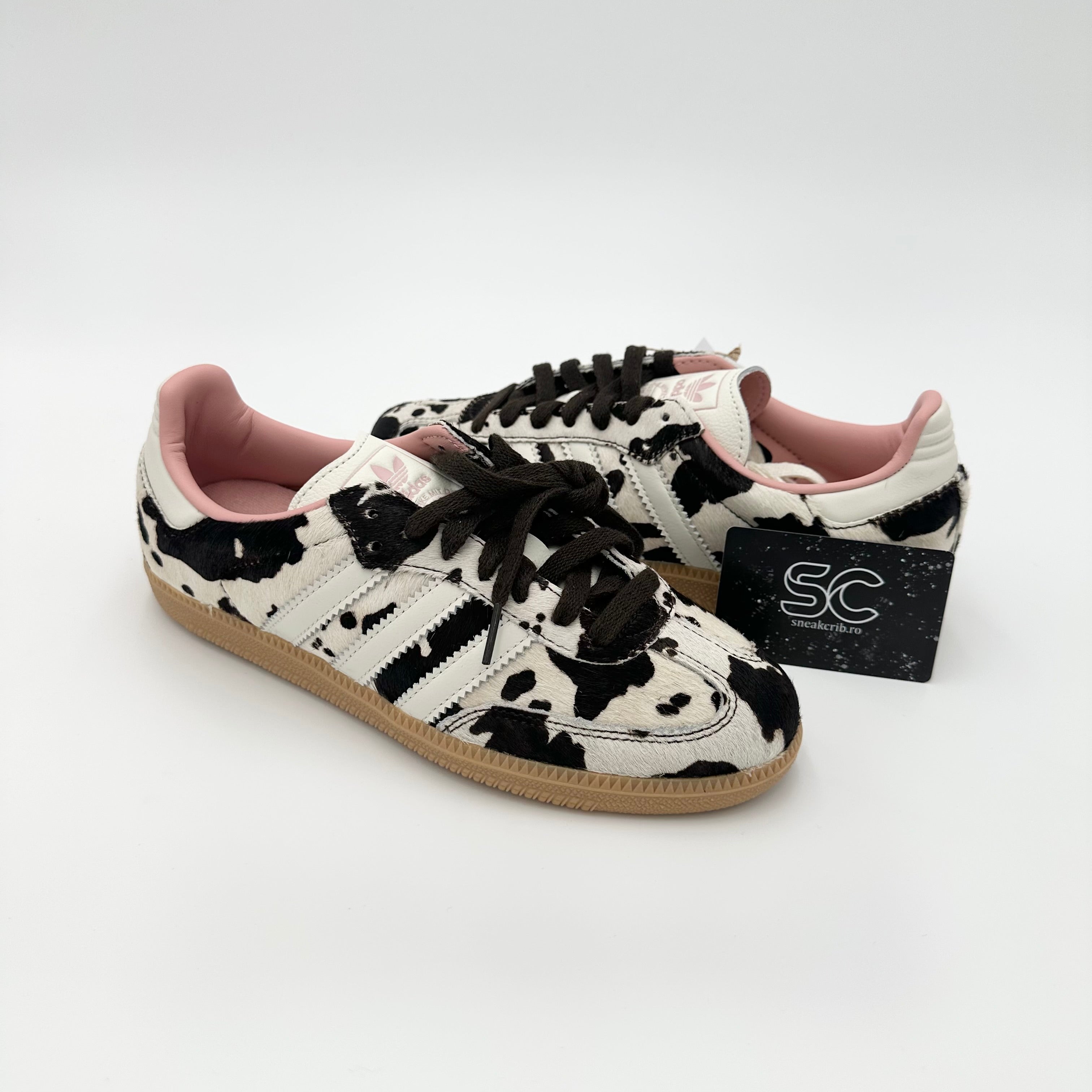 Pantofi Sport Adidas Samba OG Cow Print JR1256