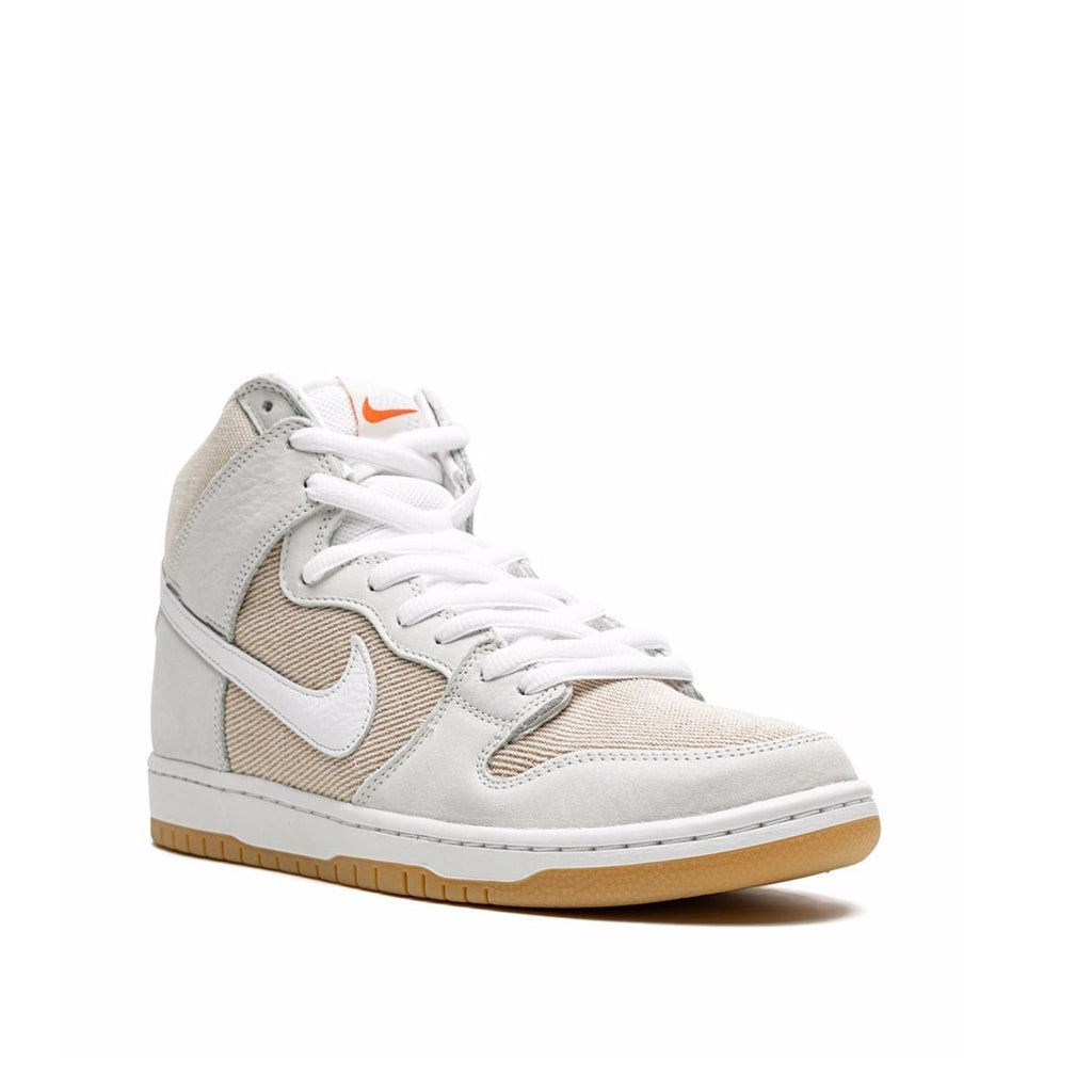 Pantofi Sport Nike SB Dunk High Pro ISO Bej Orange Label-Unbleached