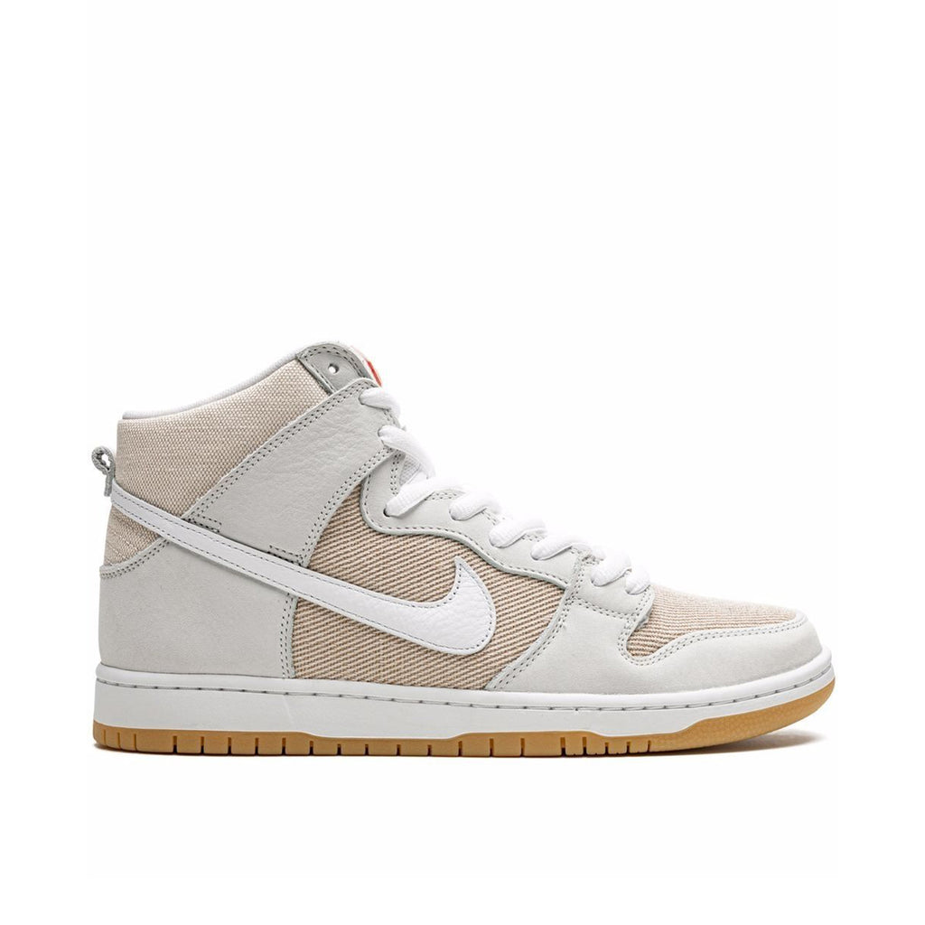 Pantofi Sport Nike SB Dunk High Pro ISO Bej Orange Label-Unbleached