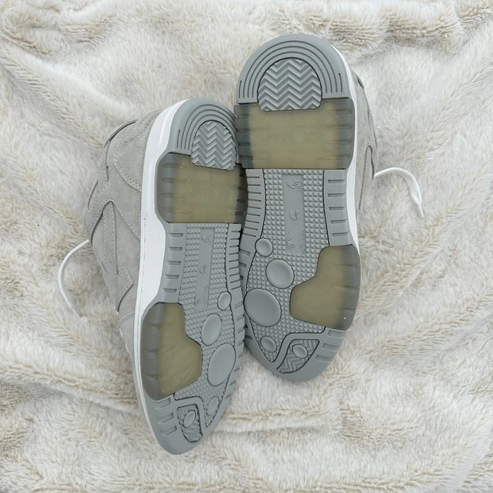 Pantofi Sport Off-White Out Of Office Low Suede Stone Grey