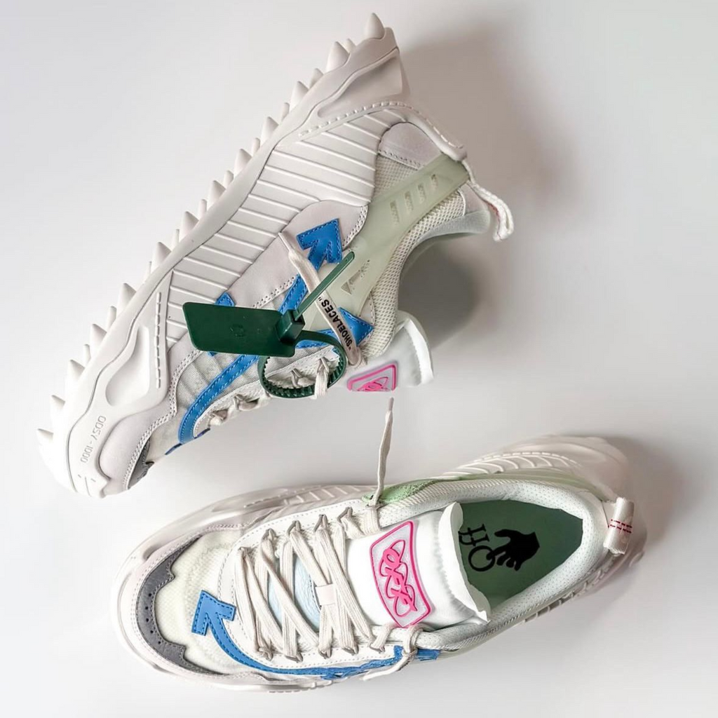 Pantofi Sport Off-White Odsy-1000 White Blue Cream OMIA139S22FAB0010145