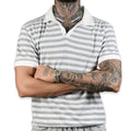 Tricou  Polo Old Money Bumbac Gri