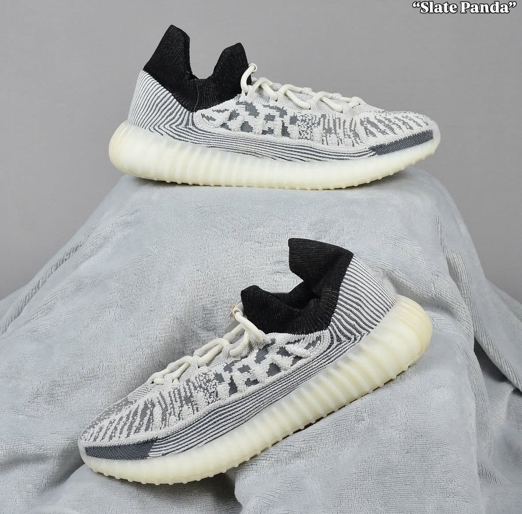 Pantofi Sport Yeezy Boost 350 V2 CMPCT Slate-White Panda IG9608
