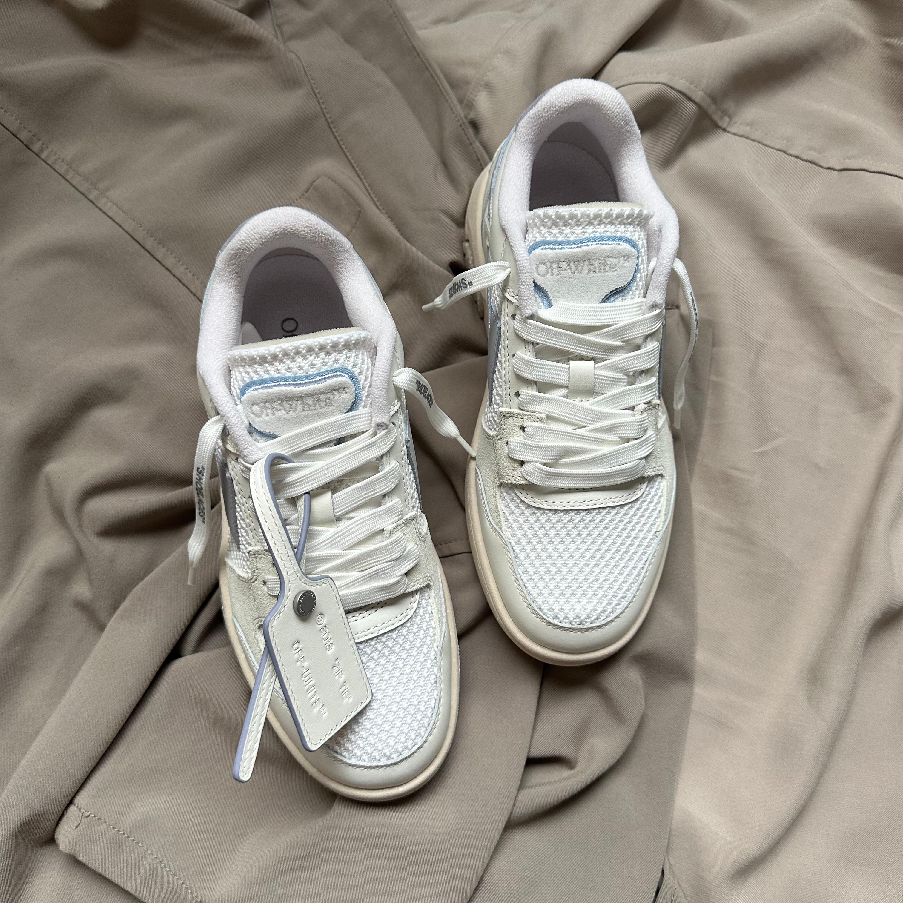 Pantofi Sport Off-White Out Of Office Low Gri Bej