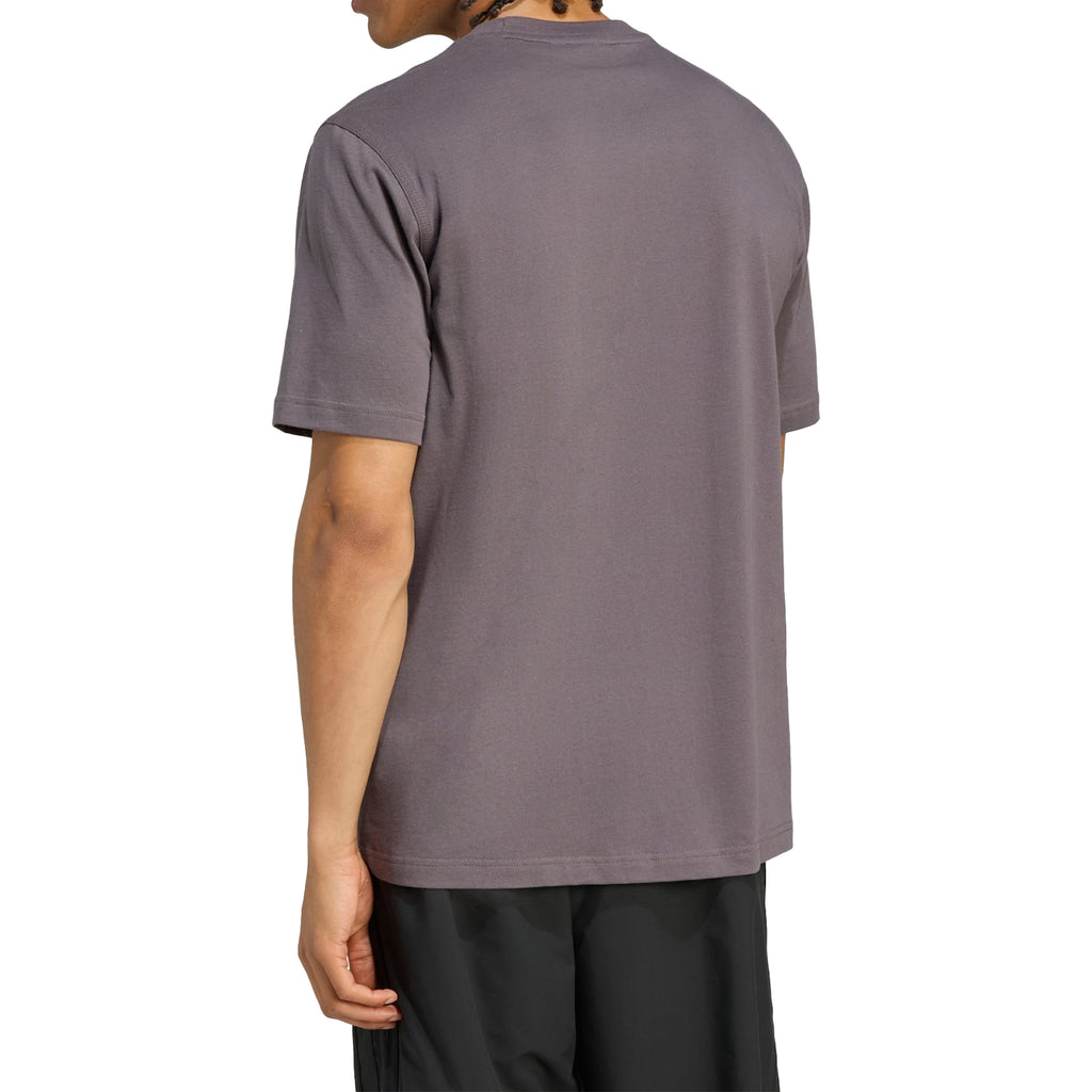 Tricou Adidas Trefoil Essentials Mauve Grey JV5936