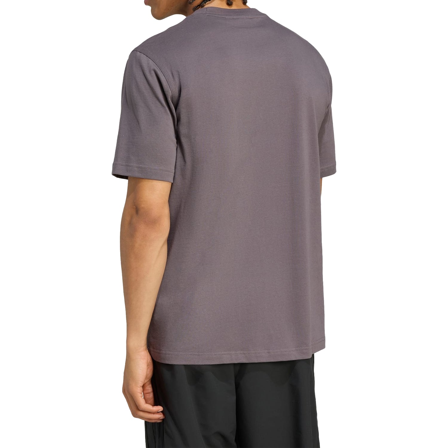 Tricou Adidas Trefoil Essentials Mauve Grey JV5936