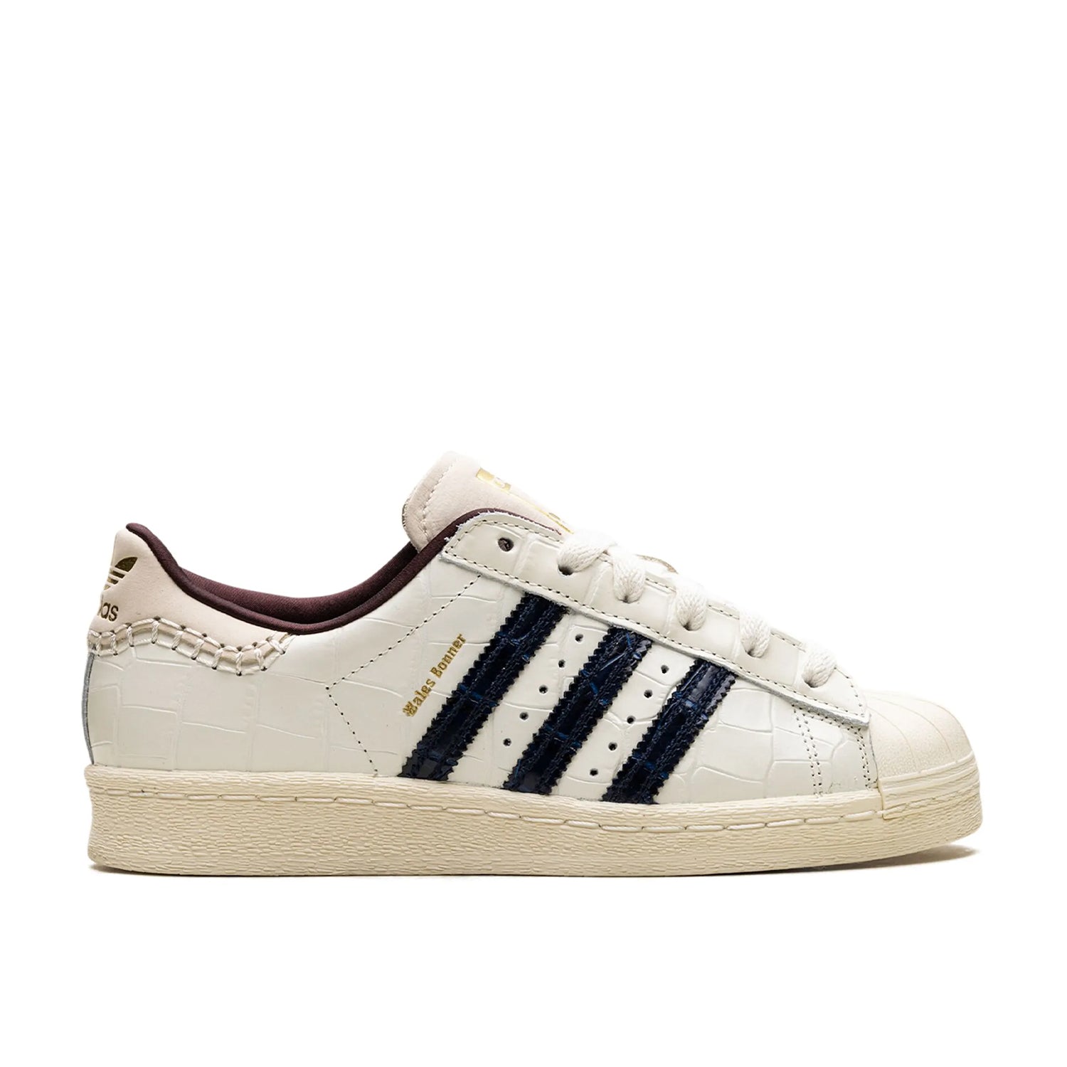 Adidas x Wales Bonner Superstar "White Croc" Sail Crem Bej