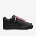 Pantofi Sport Nike Air Force 1 Low Rope Laces Black Pink