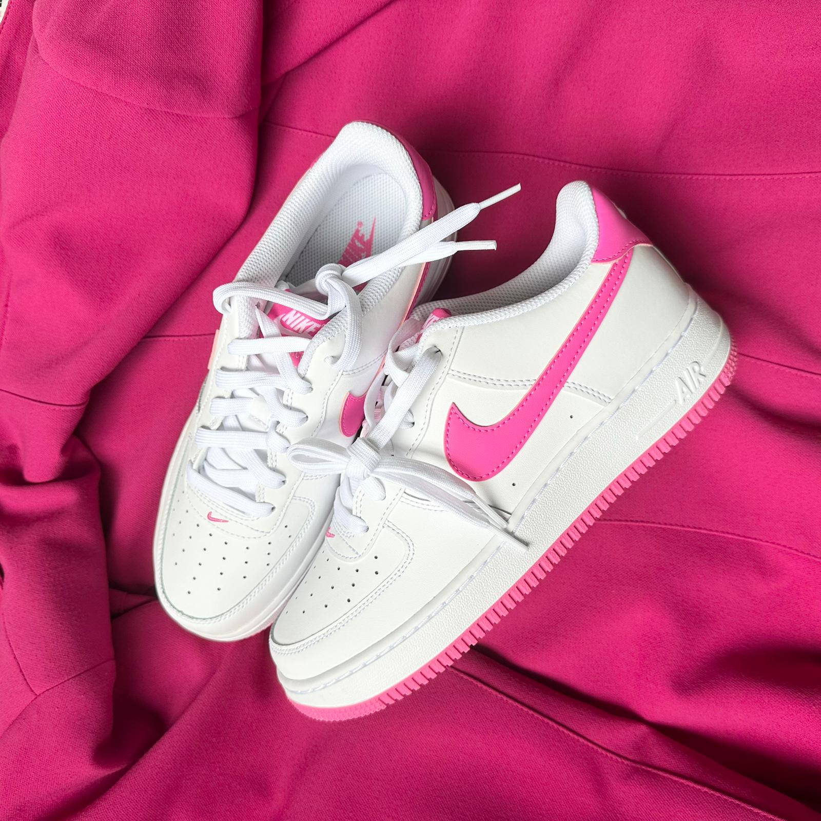 Pantofi Sport Air Force 1 Low White Fuchisa FV5942-102