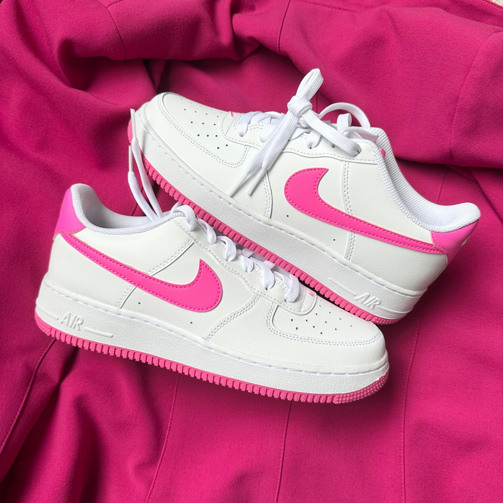 Pantofi Sport Air Force 1 Low White Fuchisa FV5942-102