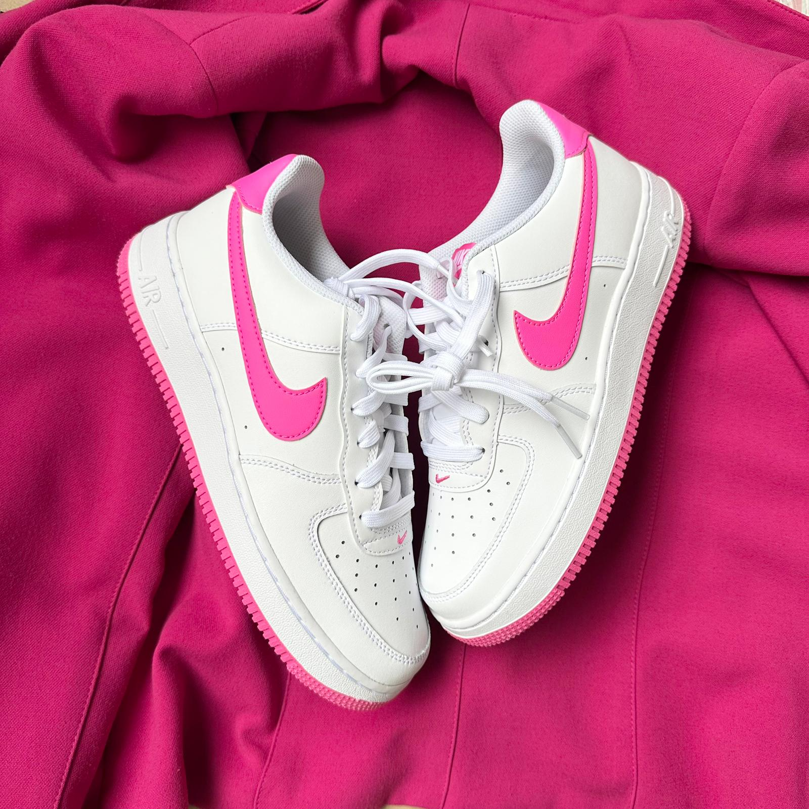 Pantofi Sport Air Force 1 Low White Fuchisa FV5942-102