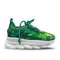 Pantofi Sport Versace Chain Reaction Concepts JLO 2000 Jungle Tropical Green-Emerald