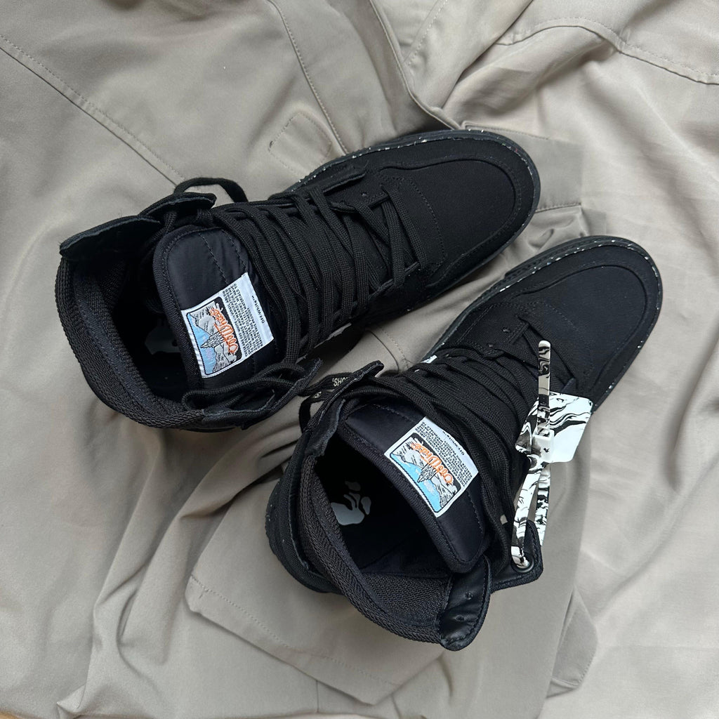 Pantofi Sport Off-White Off-Court 3.0 Black Canvas OMIA065F21FAB0011010