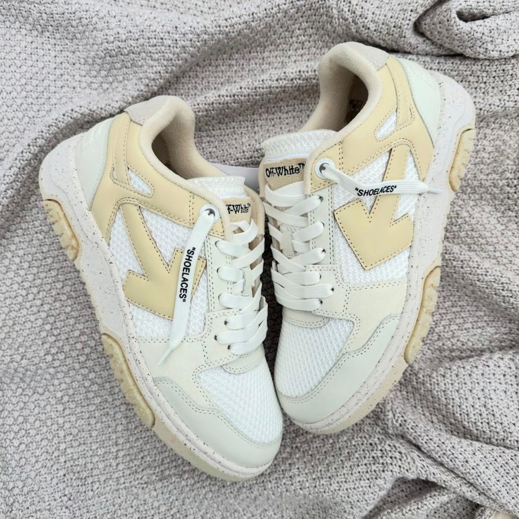 Pantofi Sport Off-White Out Of Office Low Bej- Cream White