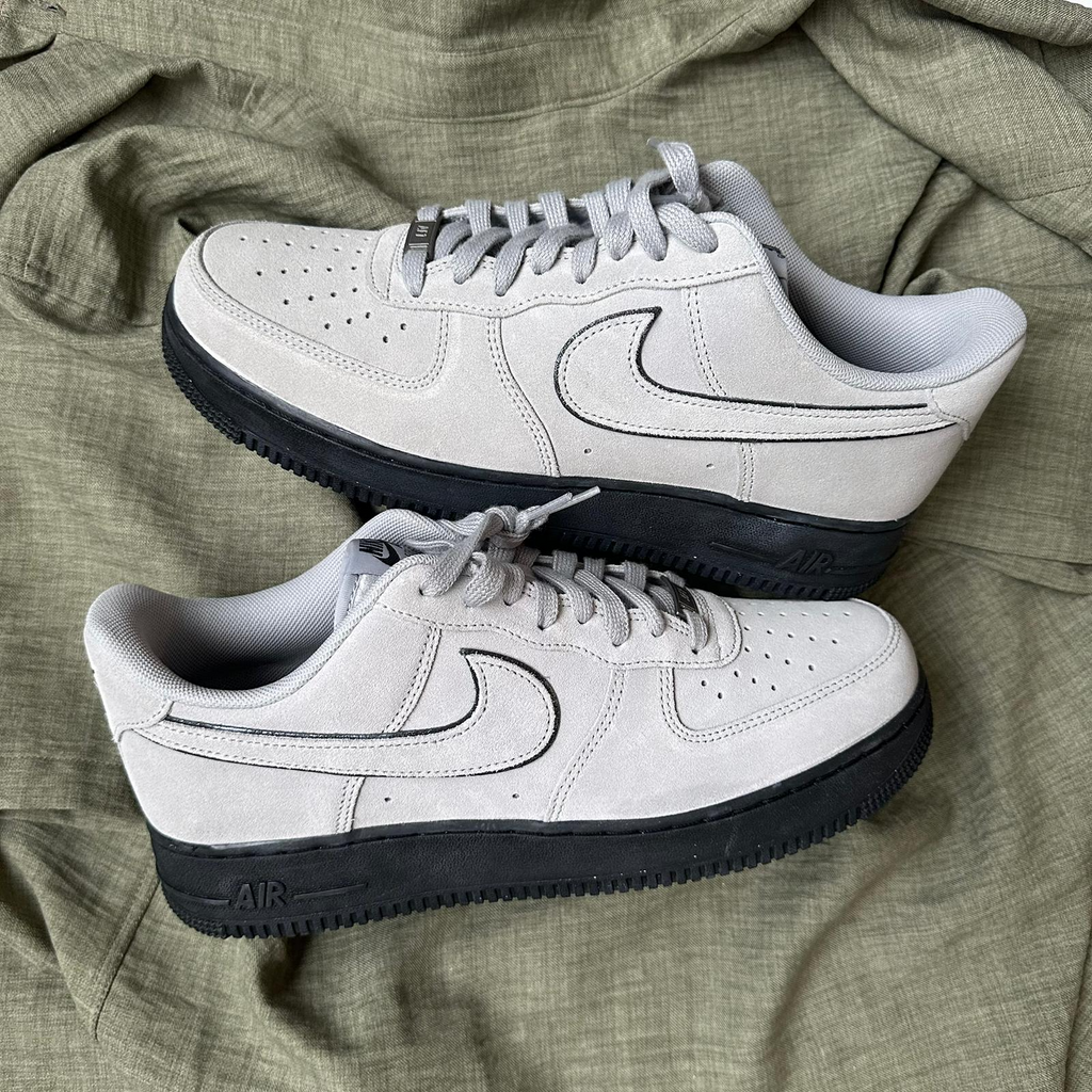 Pantofi Sport Nike Air Force 1 Low Grey Black Sole HQ1966-001