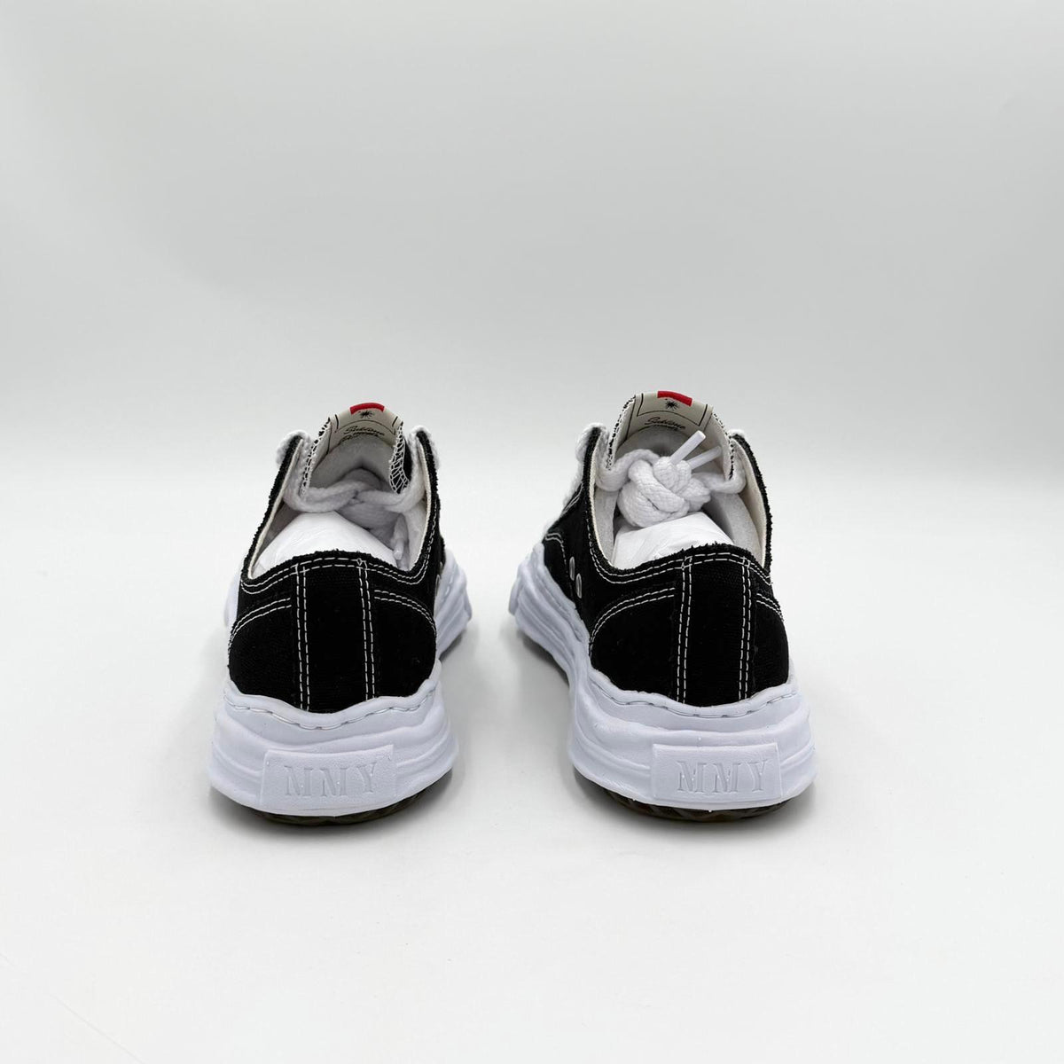 Pantofi Sport Maison Mihara Yasuhiro OG Sole Canvas Low Hank Black A05FW702