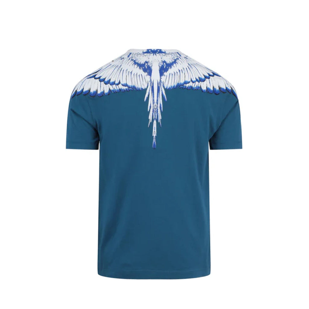 Tricou Marcelo Burlon Blue-White CMAA018S22JER001