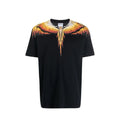 Tricou Marcelo Burlon Black-Multicolor Red CMAA018S22JER004