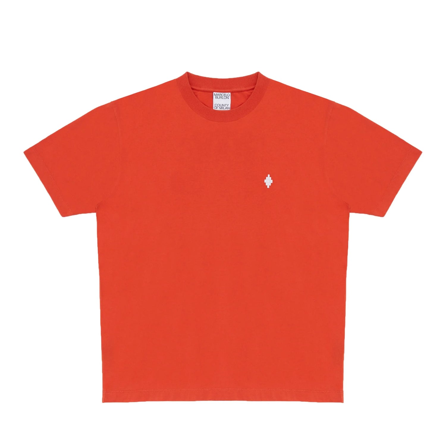 Tricou Marcelo Burlon Orange CMAA056S24JER003