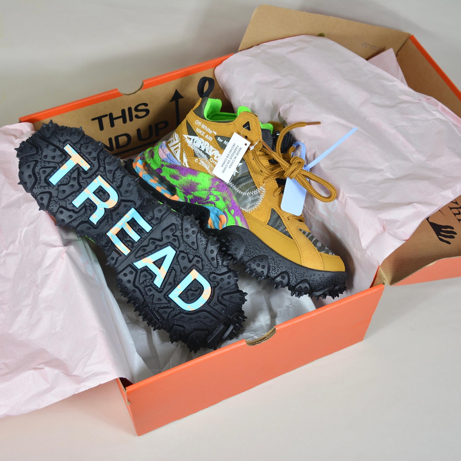 Nike Air Terra Forma X Off-White Wheat Green Strike DQ1615-700