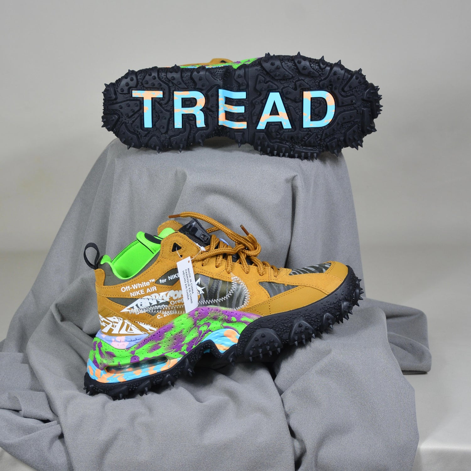 Nike Air Terra Forma X Off-White Wheat Green Strike DQ1615-700