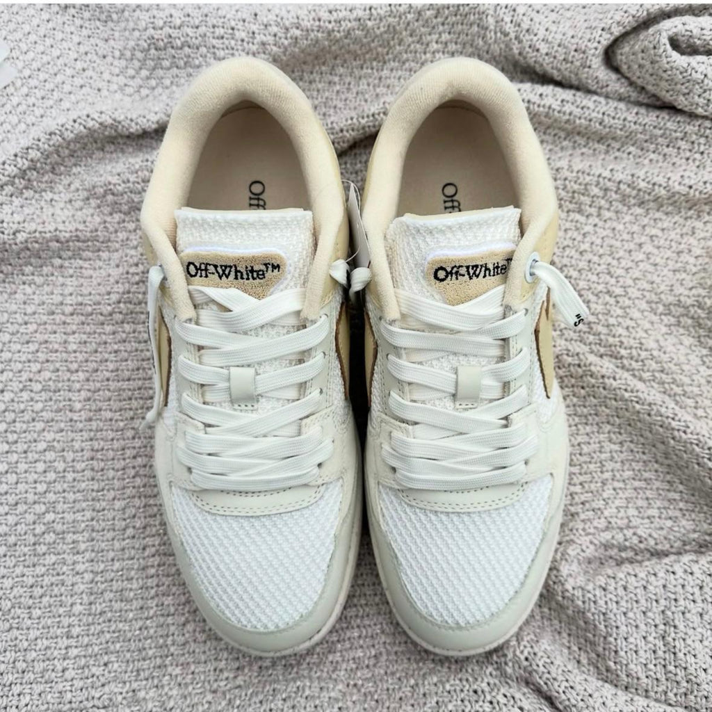 Pantofi Sport Off-White Out Of Office Low Bej- Cream White