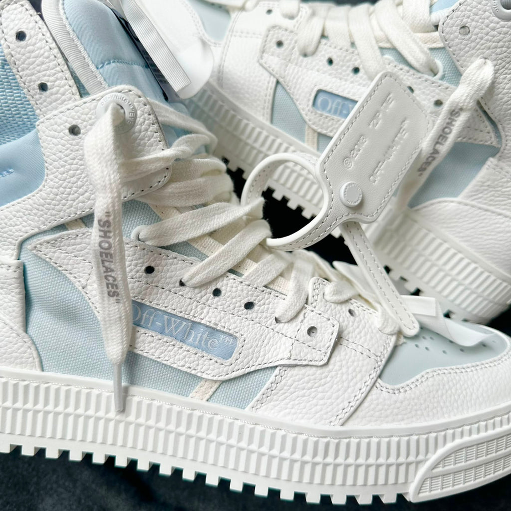 Pantofi Sport Off-White Off-Court 3.0 Ice Blue OMIA065S25LEA0050104