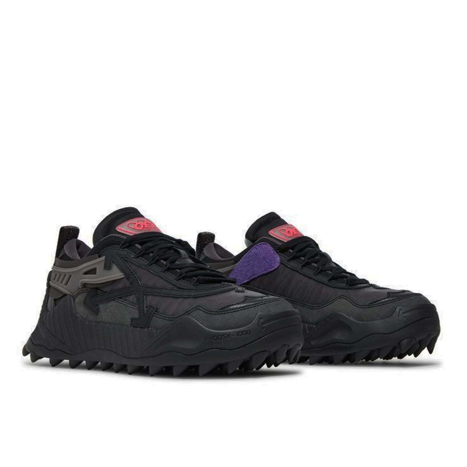 Pantofi Sport Odsy-1000 Black Grey Fuchsia- Negru OMIA139C99FAB0011000