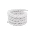Sireturi grose-Rope Laces 10 mm pentru custom-ul Nike Air Force 1 Low Alb