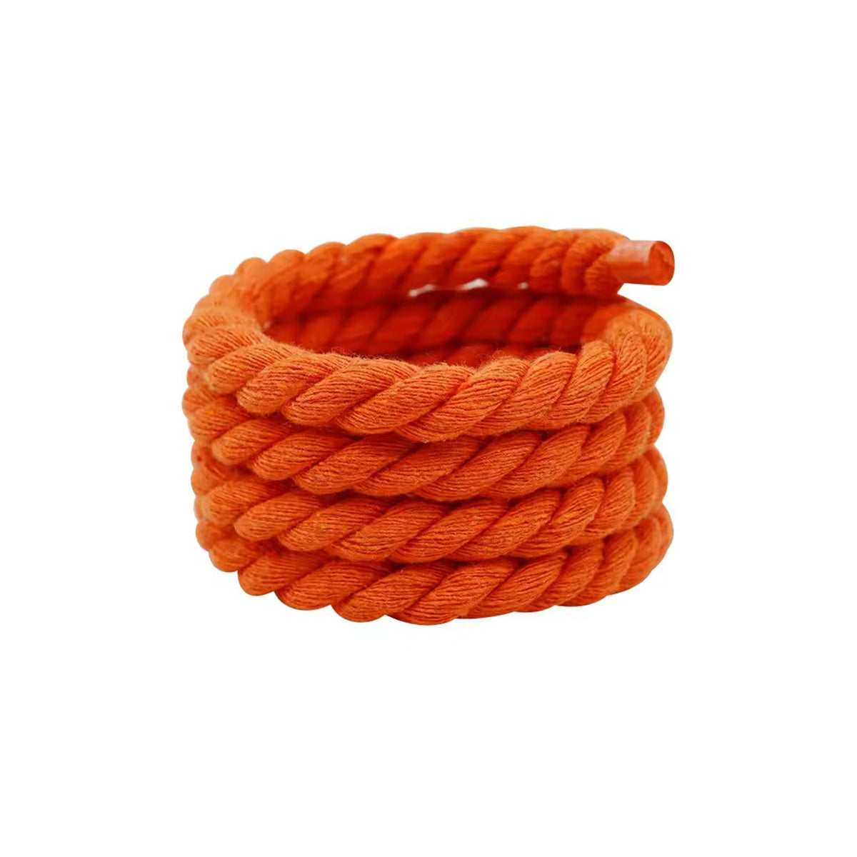 Sireturi grose-Rope Laces 10 mm pentru custom-ul Nike Air Force 1 Low Orange