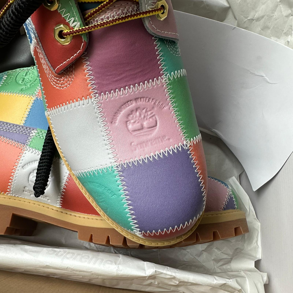 Ghete Sport Supreme x Timberland 6 Inch Patchwork - Multi-Color TB0A5TBZ-A6B