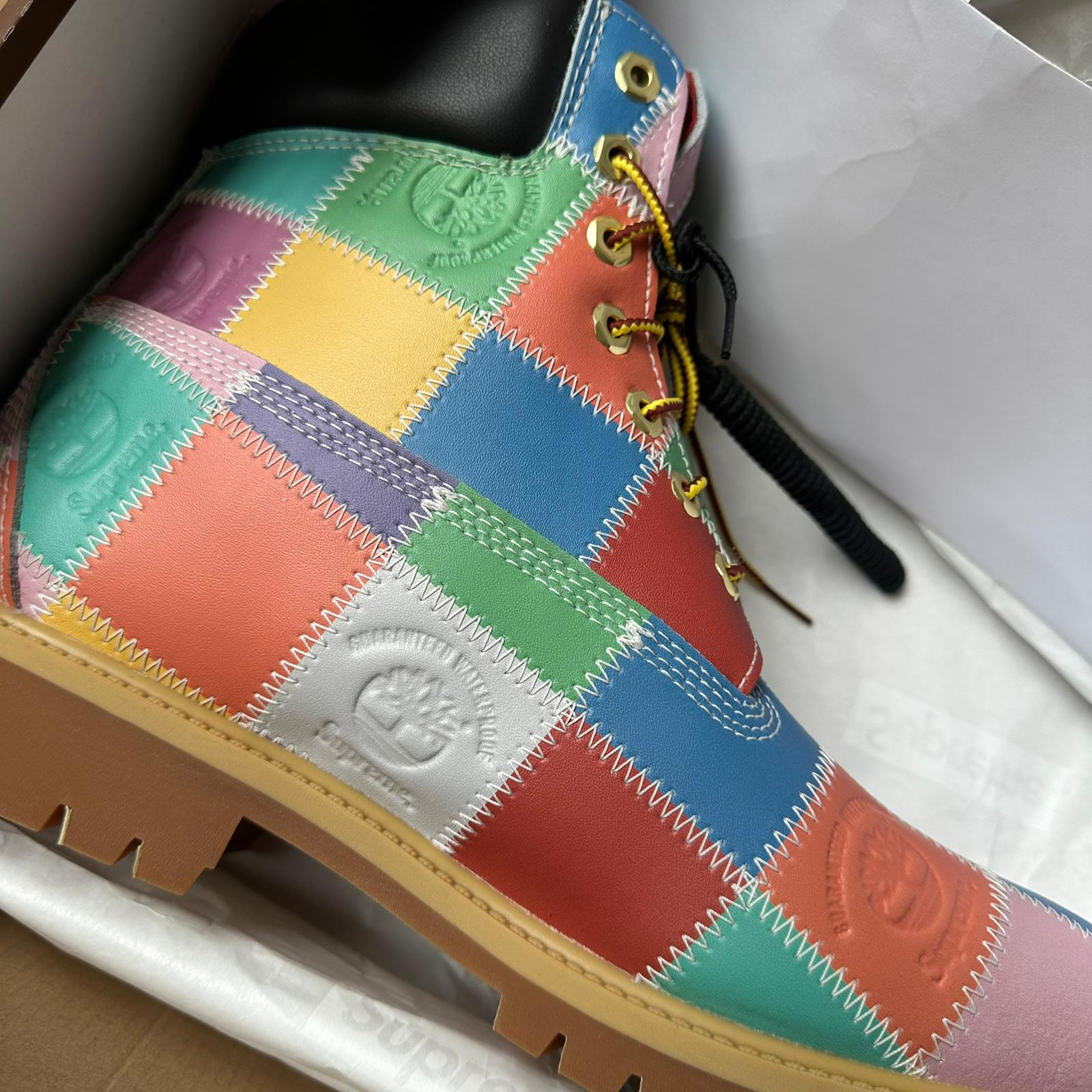 Ghete Sport Supreme x Timberland 6 Inch Patchwork - Multi-Color TB0A5TBZ-A6B