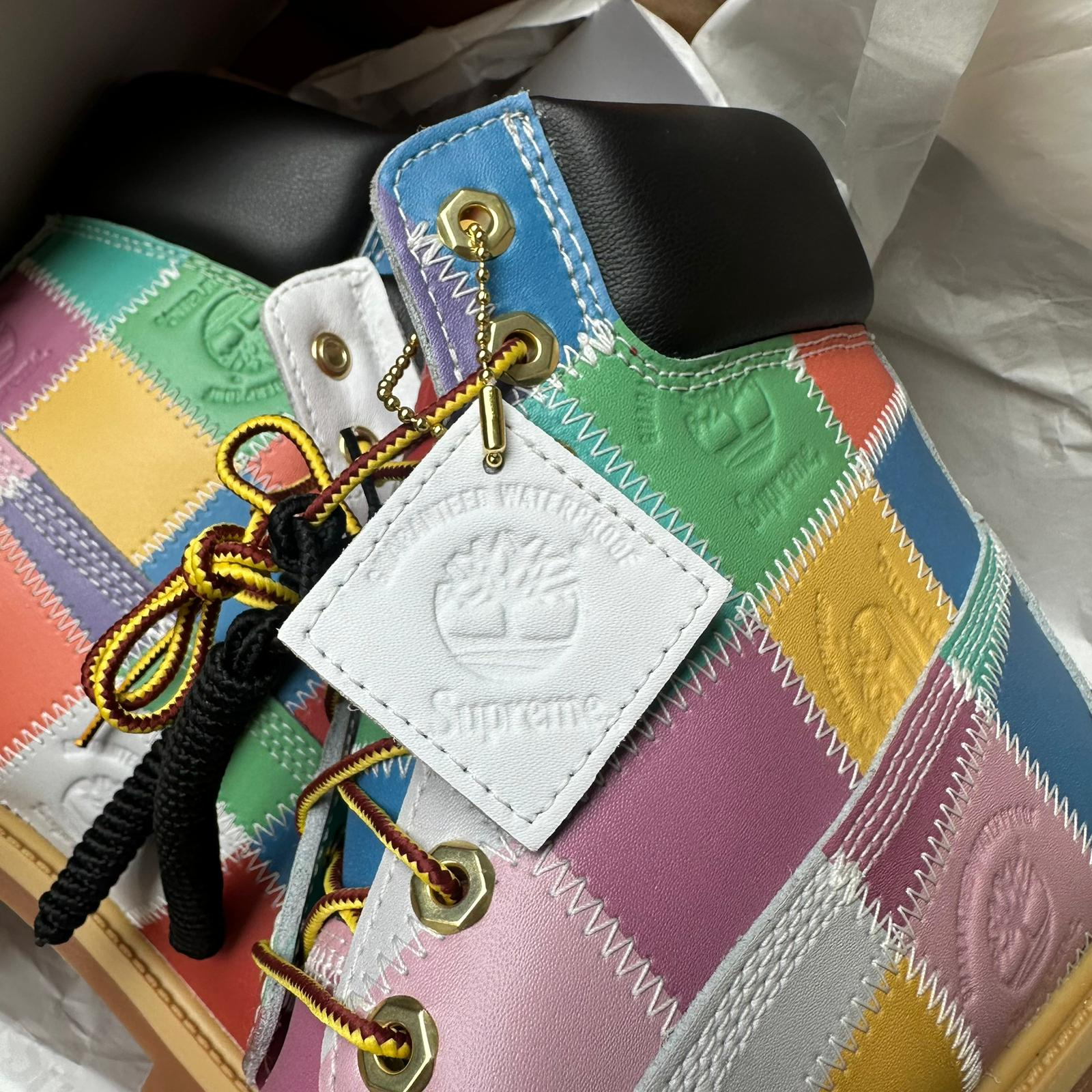 Ghete Sport Supreme x Timberland 6 Inch Patchwork - Multi-Color TB0A5TBZ-A6B