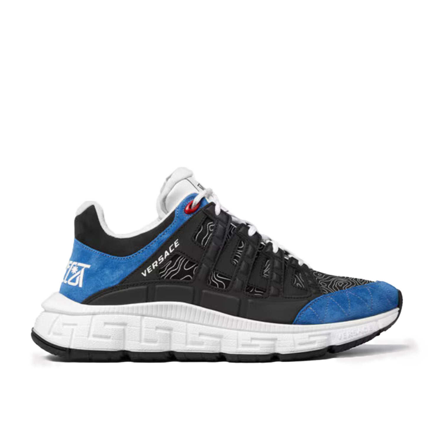 Pantofi Sport Versace Trigreca Black Blue-Albastru DSU80941A16172