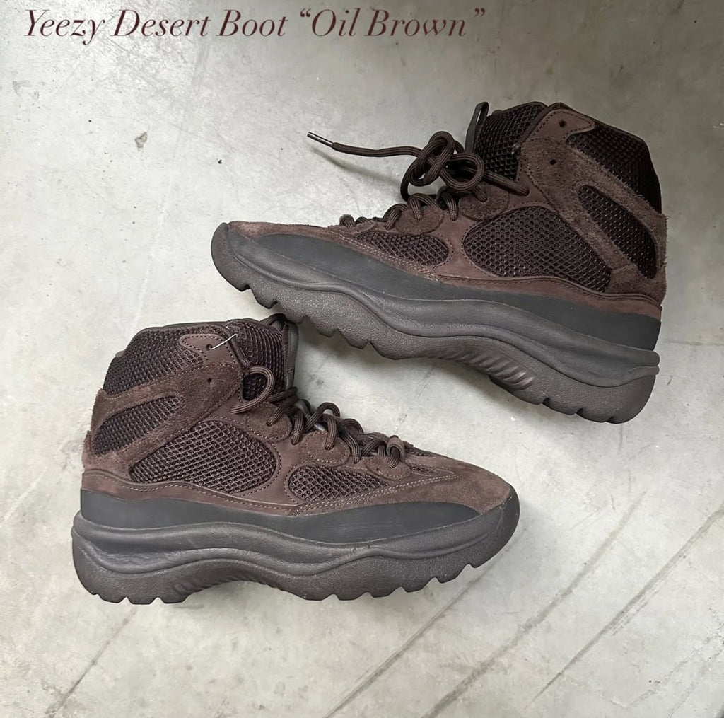 Pantofi Yeezy Desert Boot Oil Brown EG6463